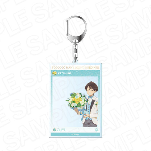 『負けヒロインが多すぎる!』SNS風アクリルキーホルダー 温水和彦 1st anniversary ver.