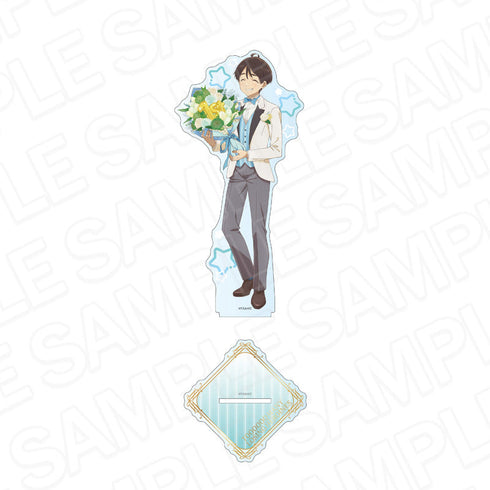 『負けヒロインが多すぎる!』ホログラムデカアクリルスタンド 温水和彦 1st anniversary ver.