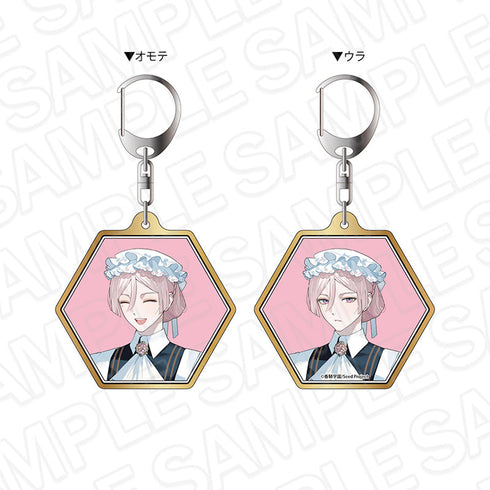 『BOYS be MAID!~御曹司メイドボーイ部の日日~』両面キーホルダー 妃崎 余花 メイド服 ver.