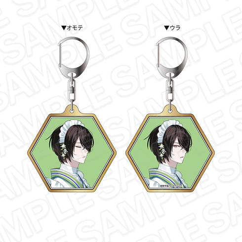 『BOYS be MAID!~御曹司メイドボーイ部の日日~』両面キーホルダー 秘空木 礼 メイド服 ver.