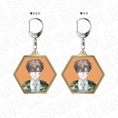 『BOYS be MAID!~御曹司メイドボーイ部の日日~』両面キーホルダー 雨鬼 籠 制服 ver.