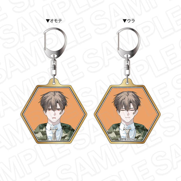 『BOYS be MAID!~御曹司メイドボーイ部の日日~』両面キーホルダー 雨鬼 籠 制服 ver.