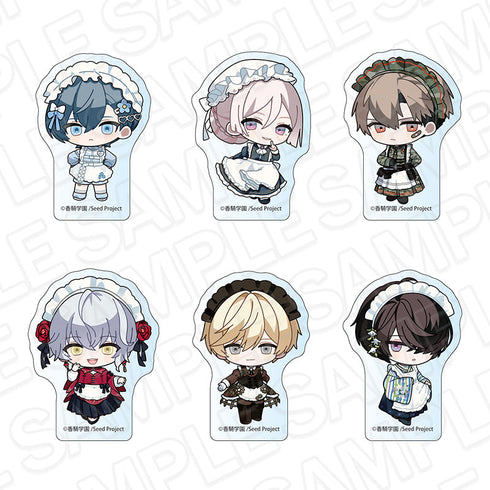 『BOYS be MAID!~御曹司メイドボーイ部の日日~』アクリルブロック(ブラインド) メイド服 デフォルメ ver. セット