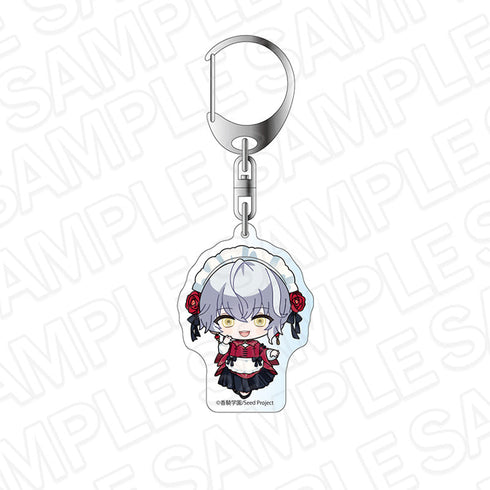 『BOYS be MAID!~御曹司メイドボーイ部の日日~』アクリルキーホルダー 菊 秋明 メイド服 デフォルメ ver.