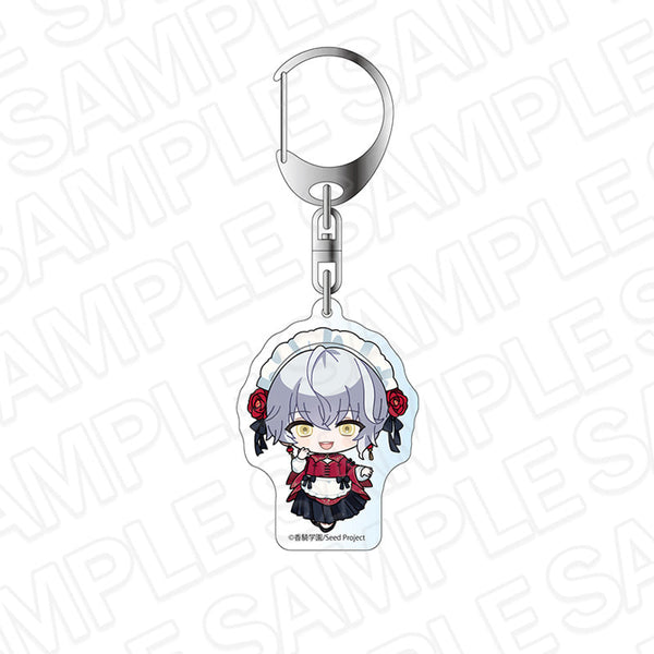 『BOYS be MAID!~御曹司メイドボーイ部の日日~』アクリルキーホルダー 菊 秋明 メイド服 デフォルメ ver.