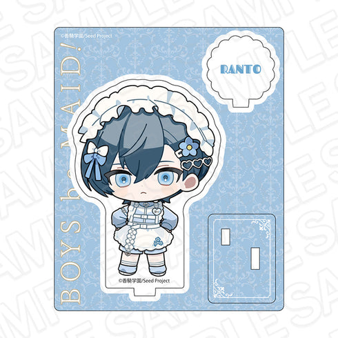 『BOYS be MAID!~御曹司メイドボーイ部の日日~』アクリルスタンド 高階 蘭士 メイド服 デフォルメ ver.