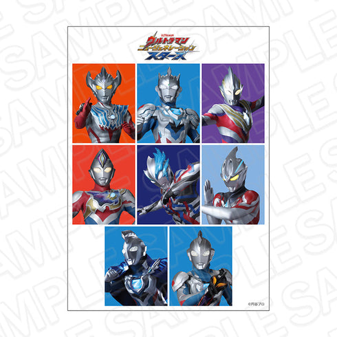『ウルトラマン ニュージェネレーション スターズ』シートステッカー B