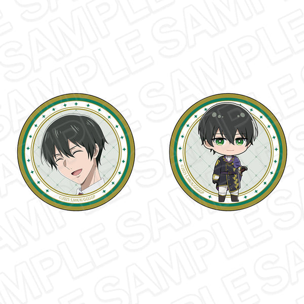 『ゴリラの神から加護された令嬢は王立騎士団で可愛がられる』カンバッジセット ルイ・スカーレル