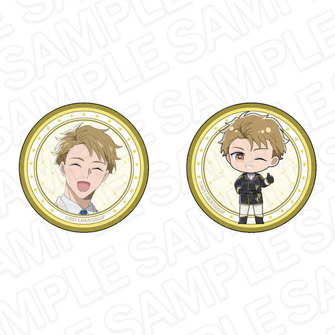 『ゴリラの神から加護された令嬢は王立騎士団で可愛がられる』カンバッジセット アイザック・シーアン