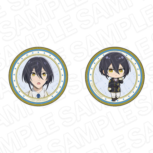 『ゴリラの神から加護された令嬢は王立騎士団で可愛がられる』カンバッジセット エディ・フェレス