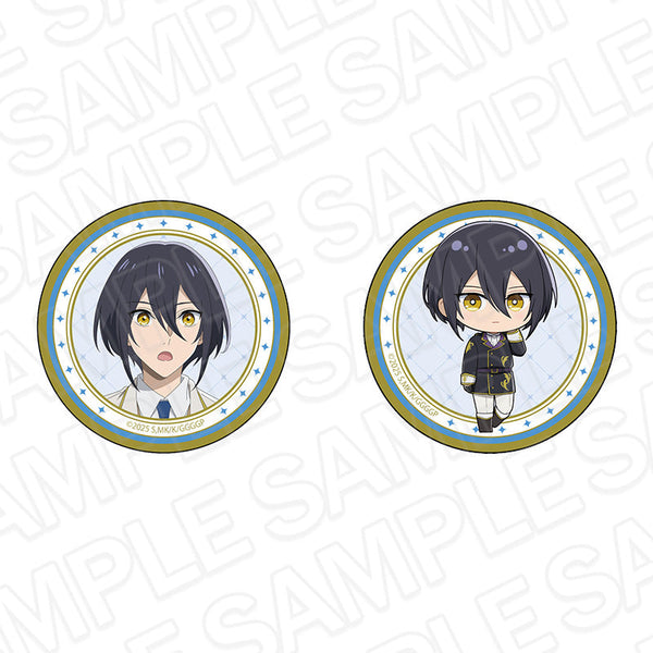 『ゴリラの神から加護された令嬢は王立騎士団で可愛がられる』カンバッジセット エディ・フェレス