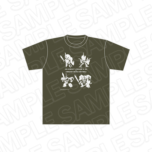 『魔神英雄伝ワタル×NG騎士ラムネ&40』Tシャツ アーミーグリーン L