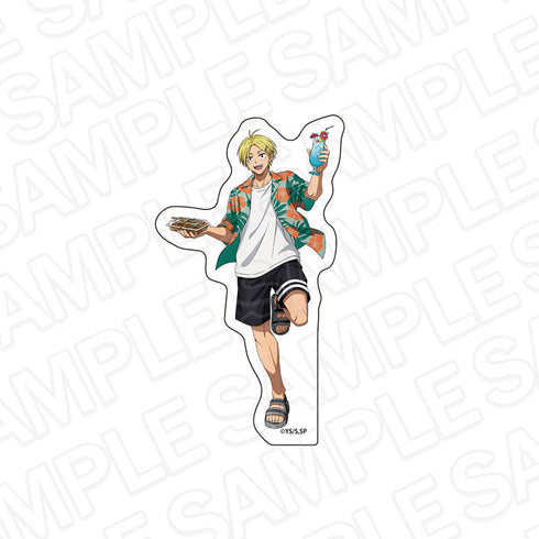 『SAKAMOTO DAYS』ダイカットステッカー 朝倉シン Summer Cafe ver.