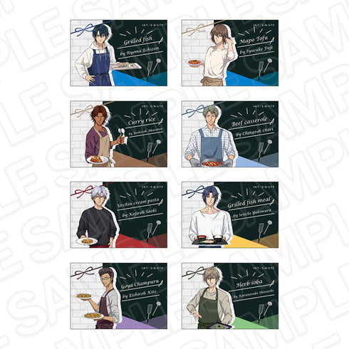 『新テニスの王子様』スクエアマグネット(ブラインド) 手料理 ver. セット