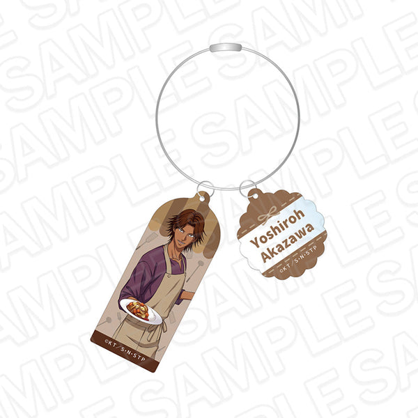 『新テニスの王子様』ワイヤーキーホルダー 赤澤𠮷朗 手料理 ver.