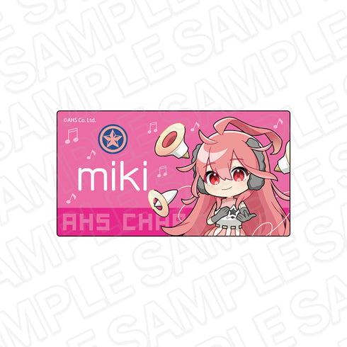 『AHSキャラクターズ』アクリルネームバッジ miki