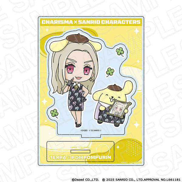 『カリスマ×サンリオキャラクターズ』シート型アクリルフィギュア テラ×ポムポムプリン vol.2