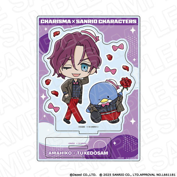 『カリスマ×サンリオキャラクターズ』シート型アクリルフィギュア 天堂 天彦×タキシードサム vol.2