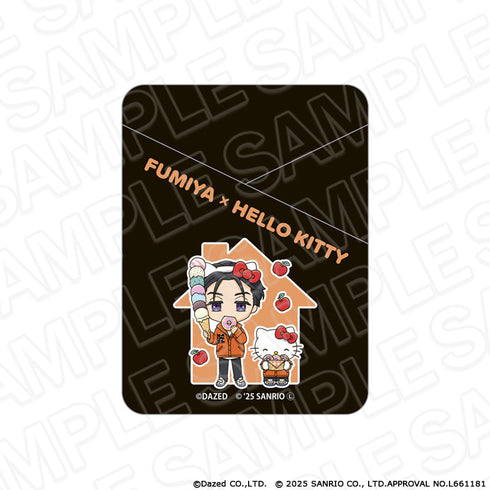 『カリスマ×サンリオキャラクターズ』ポケットカードホルダー 伊藤 ふみや×ハローキティ vol.2