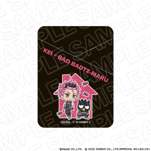 『カリスマ×サンリオキャラクターズ』ポケットカードホルダー 猿川 慧×バッドばつ丸 vol.2