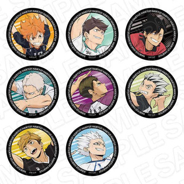 『ハイキュー!!』オーロラカンバッジ(ブラインド) A セット