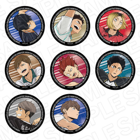 『ハイキュー!!』オーロラカンバッジ(ブラインド) B セット