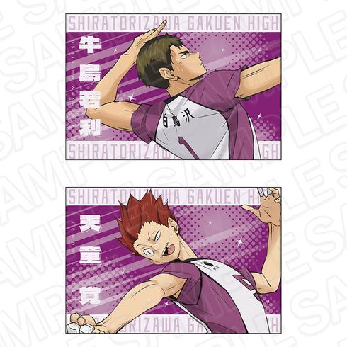 『ハイキュー!!』ポストカード2枚セット 白鳥沢学園高校