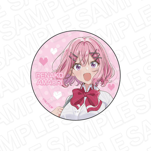 『わたしが恋人になれるわけないじゃん、ムリムリ!(※ムリじゃなかった!?)』カンバッジ 甘織 れな子