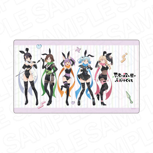 『忍者と殺し屋のふたりぐらし』ラバーデスクマット バニンジャ ver.