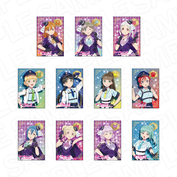 『ラブライブ!スーパースター!!』スクエアカンバッジ シーフ&ポリス ver. セット