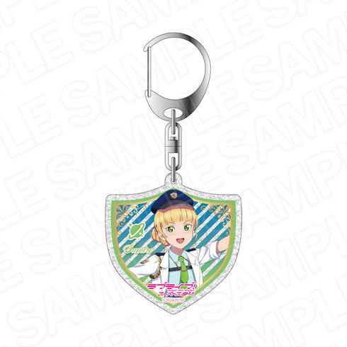 『ラブライブ!スーパースター!!』ラメアクリルキーホルダー 平安名すみれ ポリス ver.