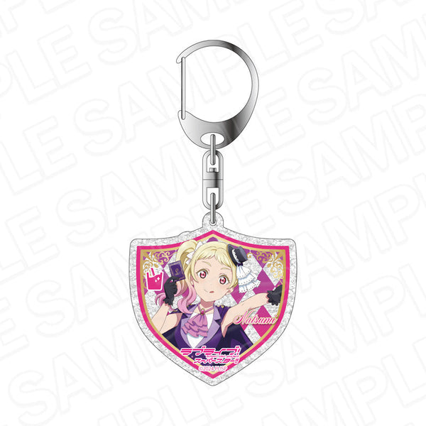 『ラブライブ!スーパースター!!』ラメアクリルキーホルダー 鬼塚夏美 シーフ ver.
