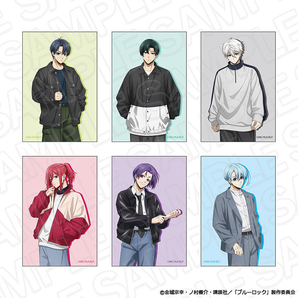 『ブルーロック』スクエアマグネット(ブラインド) casual ver. セット