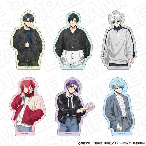『ブルーロック』ダイカットステッカーセット casual ver.