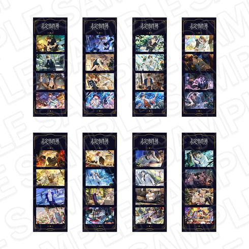 『未定事件簿』フォトグレイ風ステッカー(ブラインド) 4周年イベント ver. セット