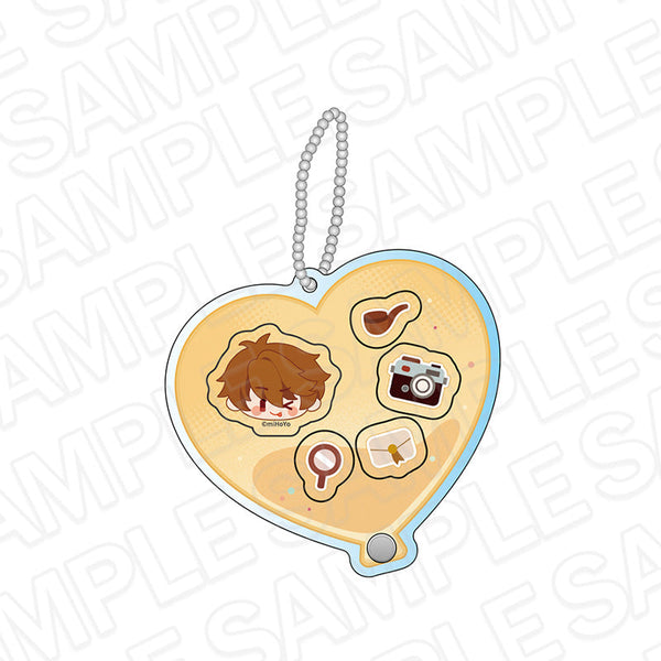 『未定事件簿』シャカシャカキーホルダー 水無瀬夏彦 4周年イベント ver.