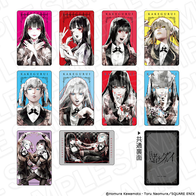 【非売品】 賭ケグルイ A.B-T.C カード 3枚セット 2 賭ケグルイ』ホログラムカード(ブラインド) PALE TONE series