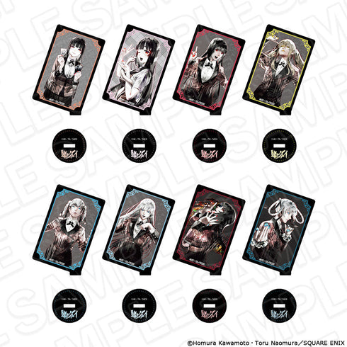 『賭ケグルイ』カード型アクリルスタンド(ブラインド) PALE TONE series vol.3 セット