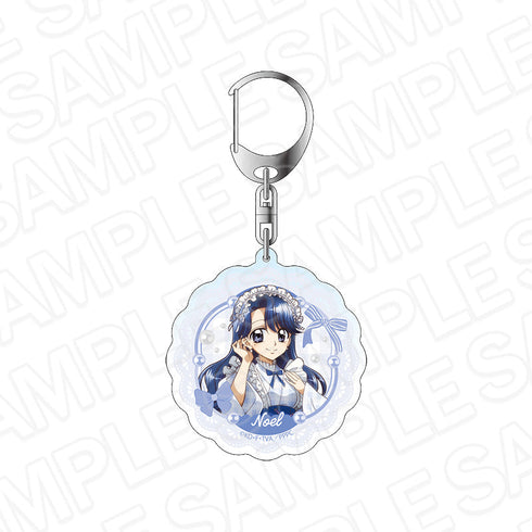 『マーメイドメロディー ぴちぴちピッチ』ホログラムキーホルダー ノエル 和装メイド ver.
