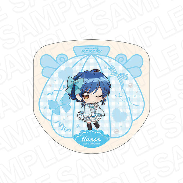 『マーメイドメロディー ぴちぴちピッチ』ダイカットミニタオル 宝生 波音 和装メイド デフォルメ ver.