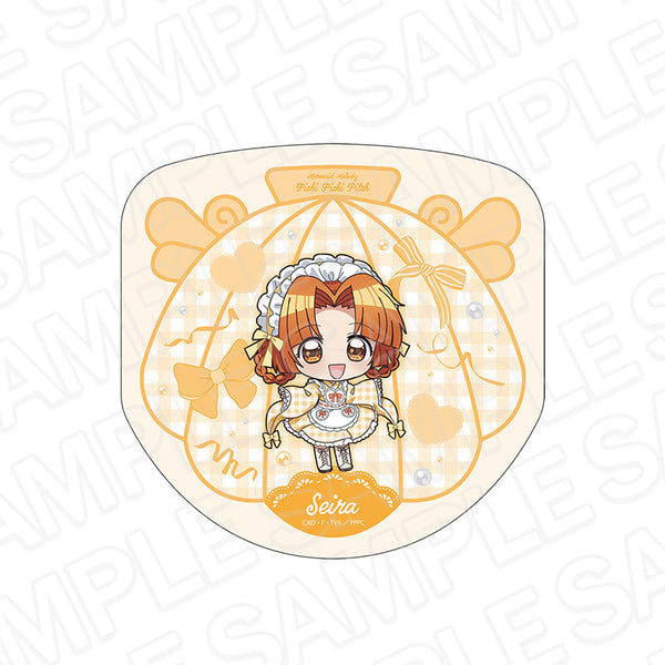 『マーメイドメロディー ぴちぴちピッチ』ダイカットミニタオル 星羅 和装メイド デフォルメ ver.