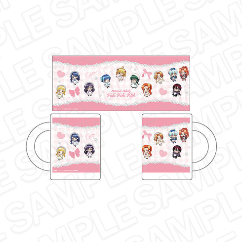 『マーメイドメロディー ぴちぴちピッチ』フロストマグカップ 和装メイド デフォルメ ver.