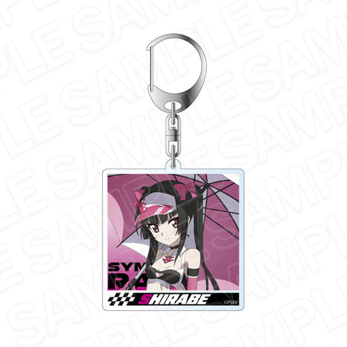 『戦姫絶唱シンフォギアXV』ホログラムアクリルキーホルダー 月読 調 SYMPHOGEAR RACING ver.