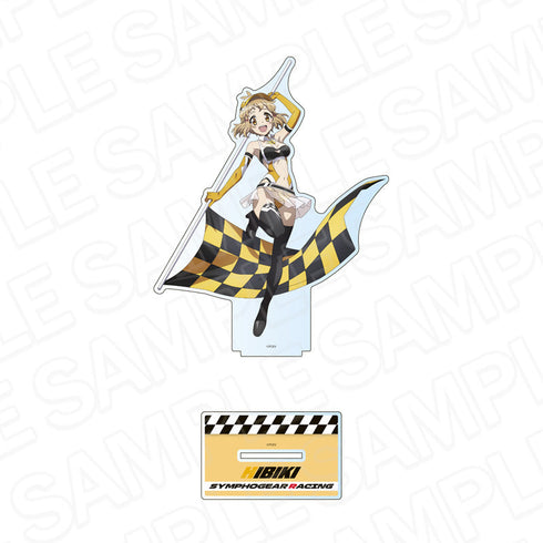 『戦姫絶唱シンフォギアXV』ホログラムデカアクリルスタンド 立花 響 SYMPHOGEAR RACING ver.
