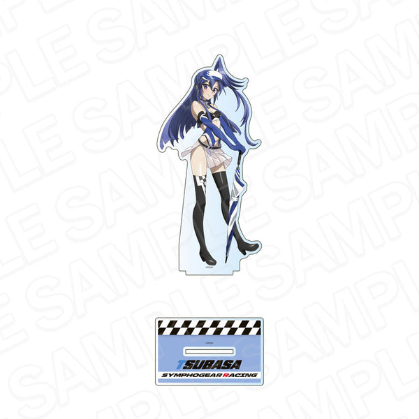 『戦姫絶唱シンフォギアXV』ホログラムデカアクリルスタンド 風鳴 翼 SYMPHOGEAR RACING ver.