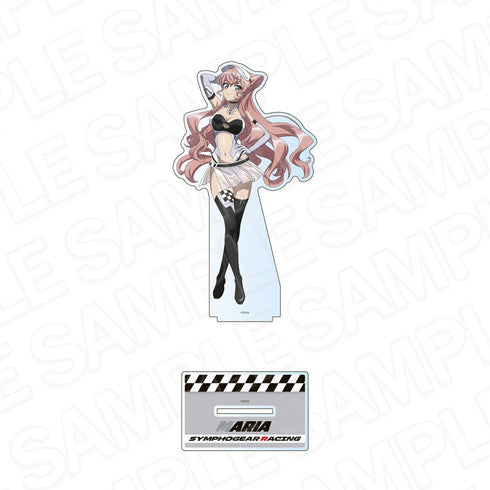 『戦姫絶唱シンフォギアXV』ホログラムデカアクリルスタンド マリア・カデンツァヴナ・イヴ SYMPHOGEAR RACING ver.