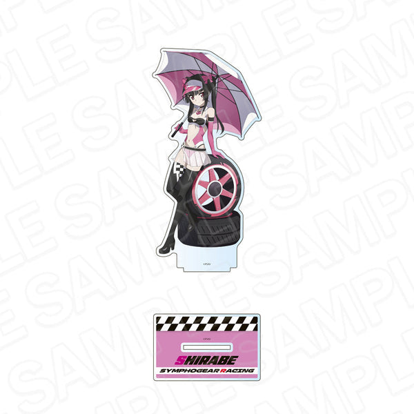 『戦姫絶唱シンフォギアXV』ホログラムデカアクリルスタンド 月読 調 SYMPHOGEAR RACING ver.