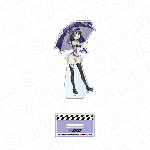 『戦姫絶唱シンフォギアXV』ホログラムデカアクリルスタンド 小日向 未来 SYMPHOGEAR RACING ver.