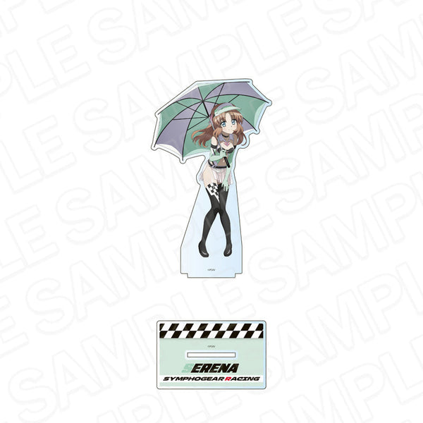 『戦姫絶唱シンフォギアXV』ホログラムデカアクリルスタンド セレナ・カデンツァヴナ・イヴ SYMPHOGEAR RACING ver.