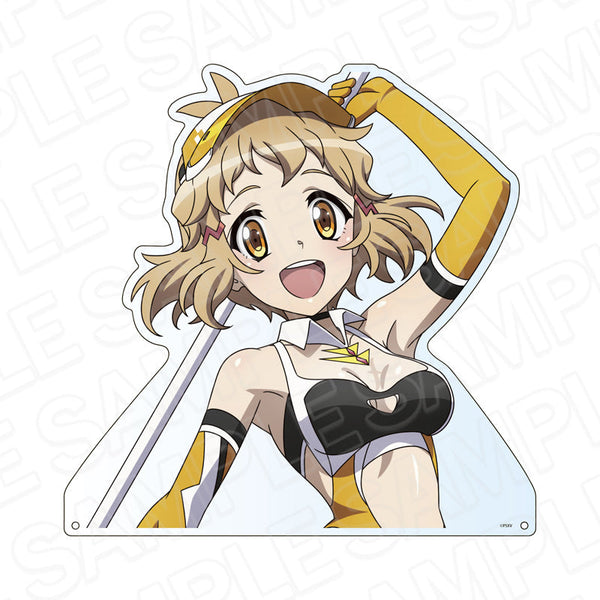 『戦姫絶唱シンフォギアXV』特大ダイカットアクリルボード 立花 響 SYMPHOGEAR RACING ver.